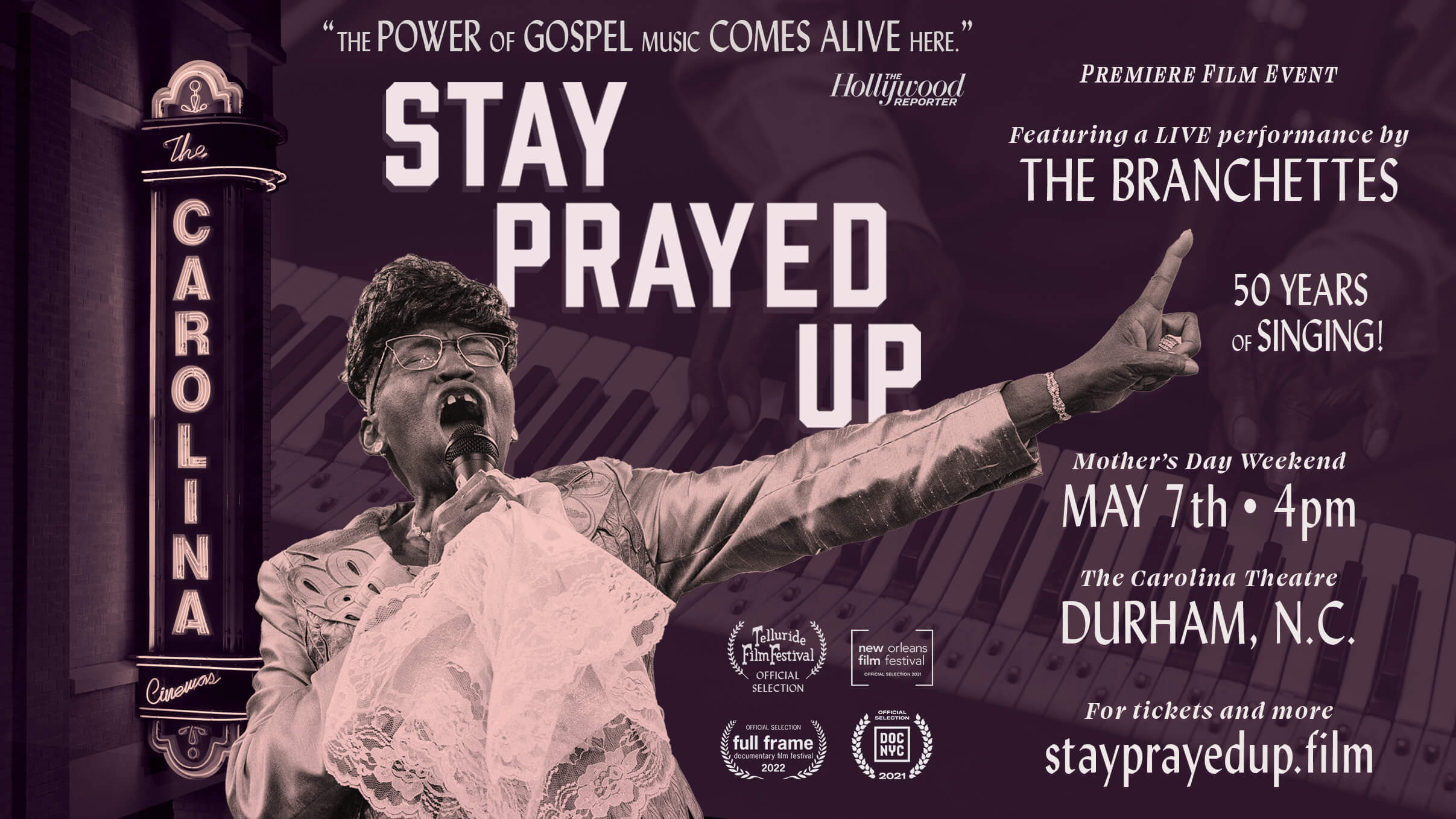 STAY PRAYED UP Event Flyer