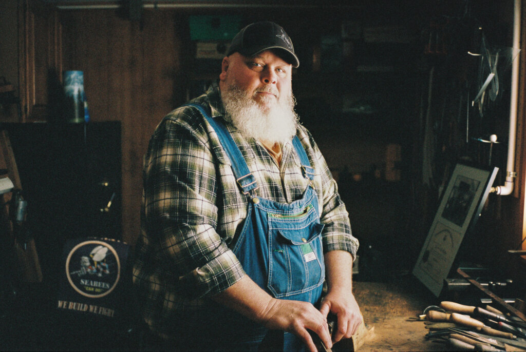 Matt Boydston, 4th generation mill worker. Canton, NC.